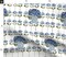 Blue French Country Garden Party Hydrangea Floral Chinoiserie Botanical Ginger Jar Watercolor Custom Printed Fabric by Spoonflower Various Fabrics by the Yard or Fat Quarter